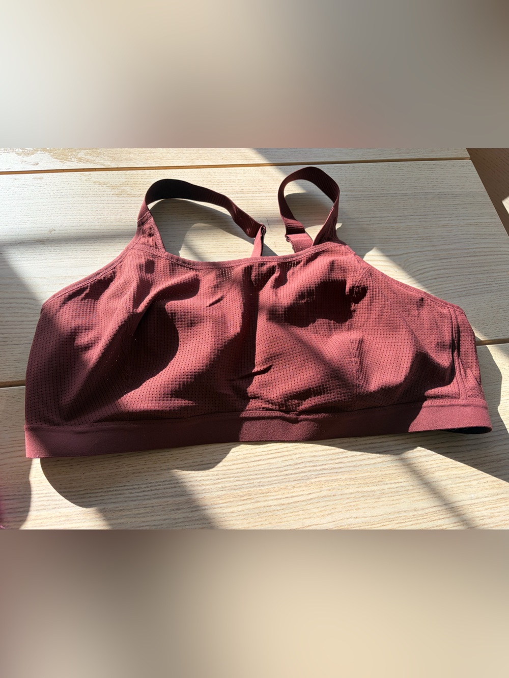 Understandce Everyday Support Sports Bra in Deep Wine